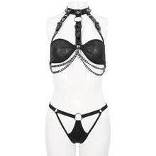 Load image into Gallery viewer, SX014 halter neck sexy punk suit