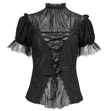 Load image into Gallery viewer, ETT029 ruched daily style Short Sleeve T-Shirt