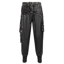 Load image into Gallery viewer, PT199 Punk tie-dye hand-painted pencil pants