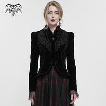 Load image into Gallery viewer, CT19301 women black gothic short jacket