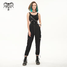 Load image into Gallery viewer, PT182 Diablo daily half suspenders women cargo pants