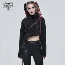 Load image into Gallery viewer, SR006 Punk daily life Turtleneck Women Sweater