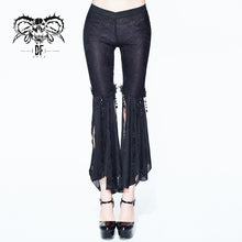 Load image into Gallery viewer, PT072 Summer daily wearing Paisley dark fringe sexy women ninth bell bottoms pants