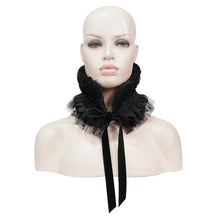 Load image into Gallery viewer, AS10701 Dark grained plush neckerchief (headband)
