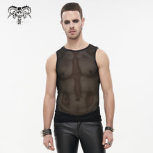 Load image into Gallery viewer, TT19701 Diamond-shaped net basic style men vest