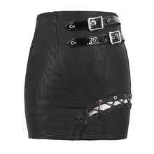 Load image into Gallery viewer, SKT114 Military uniform punk package hip skirt