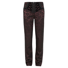 Load image into Gallery viewer, PT15902 Wine Girdle effect Gothic men trousers