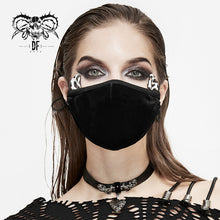 Load image into Gallery viewer, MK033 punk women leopard cat ears high quality dense velvet face mask