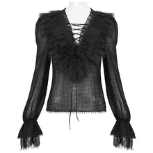 Load image into Gallery viewer, SHT09601 Gothic daily life Long Sleeve women Blouse