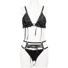 Load image into Gallery viewer, SX015 Lingerie style sexy punk suit