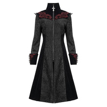 Load image into Gallery viewer, CT20501 Black Jacquard Embroidered Jacket
