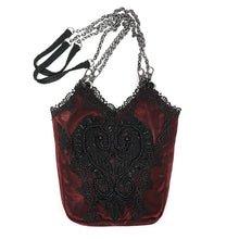 Load image into Gallery viewer, AS09502 red Gothic chain shoulder bag