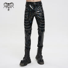 Load image into Gallery viewer, PT197 Punk Dream Color patent leather men's trousers