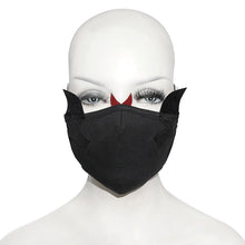 Load image into Gallery viewer, MK045 punk Little devil women cotton masks with wings