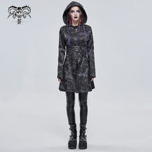 Load image into Gallery viewer, CT186 glued classic style punk women coat