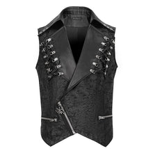 Load image into Gallery viewer, WT073 Biker Metal Punk Vest