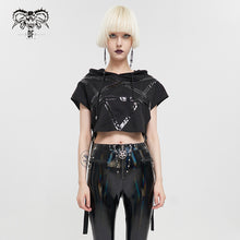 Load image into Gallery viewer, TT216 Inverted five-pointed star sweatshirt women hoodie