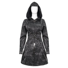 Load image into Gallery viewer, CT186 glued classic style punk women coat