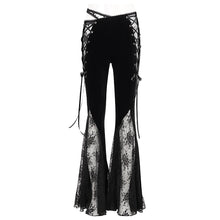 Load image into Gallery viewer, PT204 Asymmetric Side Gothic Leggings