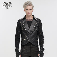 Load image into Gallery viewer, WT073 Biker Metal Punk Vest