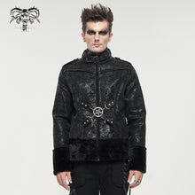 Load image into Gallery viewer, CT188 Punk short plush jacket