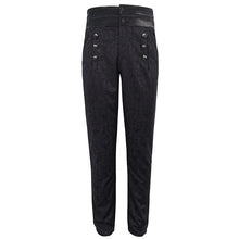 Load image into Gallery viewer, PT188 Fake belt high waist jacquard men's pants