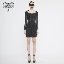 Load image into Gallery viewer, SKT119 Cyberpunk print dress