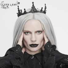 Load image into Gallery viewer, EAS011 Gothic black crown