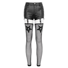 Load image into Gallery viewer, PT162 Pentagram stockings punk pants