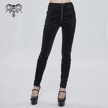 Load image into Gallery viewer, PT151 Everyday Gothic Pattern Leather Pants