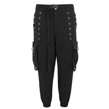 Load image into Gallery viewer, PT183 Three-dimensional chain metal darkness men's overalls
