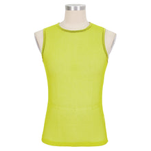 Load image into Gallery viewer, TT19703 iridescent Diamond-shaped net basic style men vest