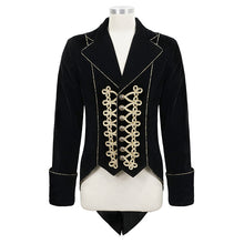 Load image into Gallery viewer, CT099 Devil fashion brand golden disc flowers hand-embroidered gothic men jacket