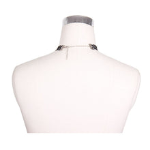 Load image into Gallery viewer, AS002 Devil fashion accessory sexy ladies gothic rose beads pendant lace necklace