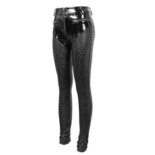 Load image into Gallery viewer, PT156 Hexagon pattern bright leather leggings