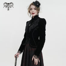 Load image into Gallery viewer, CT19301 women black gothic short jacket