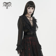 Load image into Gallery viewer, SHT09601 Gothic daily life Long Sleeve women Blouse