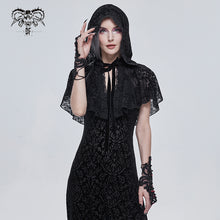 Load image into Gallery viewer, GE019 Gothic flower-shaped sleeves with diamonds