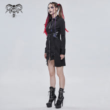 Load image into Gallery viewer, SHT080 Long punk blouse with fake girdle