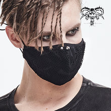 Load image into Gallery viewer, MK026 Punk skeleton printed mesh unisex nailed cotton mask