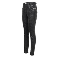 Load image into Gallery viewer, PT158 Glossy glued punk classic style women pants