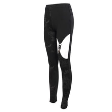 Load image into Gallery viewer, PT148 Ripped spider web printed asymmetrical leggings
