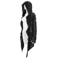 Load image into Gallery viewer, CT184 Diablo Tattered Hooded Knit Jacket