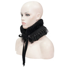 Load image into Gallery viewer, AS10701 Dark grained plush neckerchief (headband)