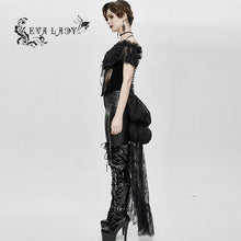 Load image into Gallery viewer, ECST004 sexy ladies lace and flower decoration strapless corset with booty backswing