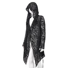Load image into Gallery viewer, CT168 Darkness holes hooded men coat