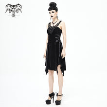 Load image into Gallery viewer, SKT131 Everyday Gothic sharp-angled hem Dress