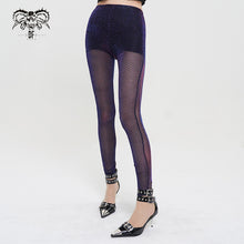 Load image into Gallery viewer, PT196 color changing mesh leggings