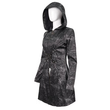 Load image into Gallery viewer, CT186 glued classic style punk women coat