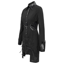 Load image into Gallery viewer, SHT080 Long punk blouse with fake girdle